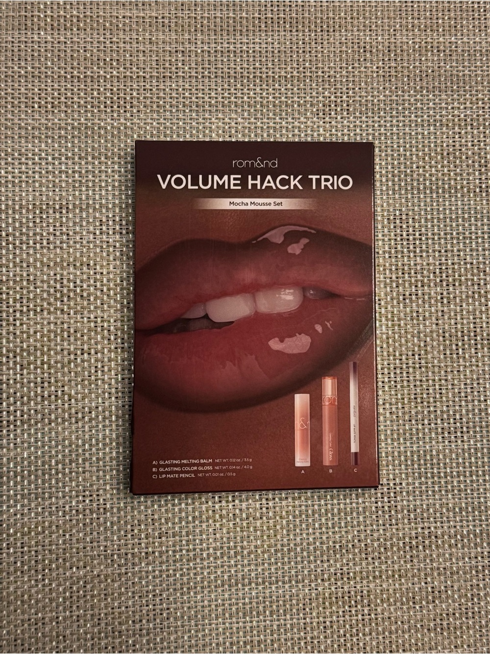 Rom&nd Volume Hack Trio - Mocha Mouse Set - BNIB